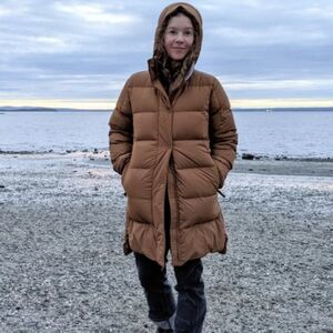 REI Norseland /Campwell Down Parka Walnut Brown Small